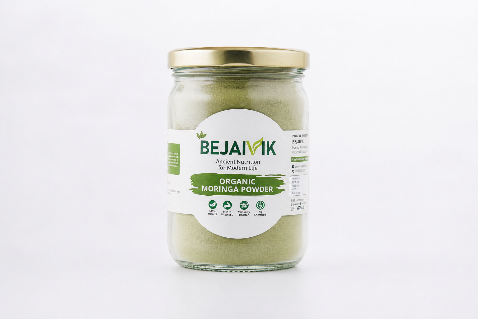 Organic Moringa Leaf Powder